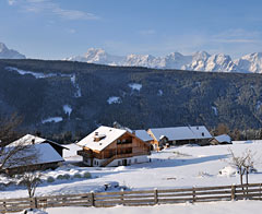 Il Festnerhof in inverno